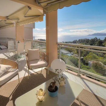 Apartment Somptuous 2 Bedroom Fully Renovated With Panoramic Sea View Cannes